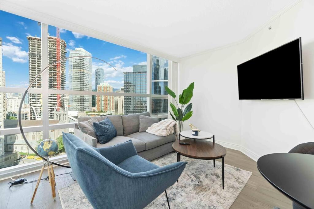 2Br Condo With Breathtaking View In Downtown! Free Parking - 6 Sleep Vancouver Esterno foto